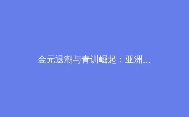 金元退潮与青训崛起：亚洲足球新格局下的冷思考 - 3